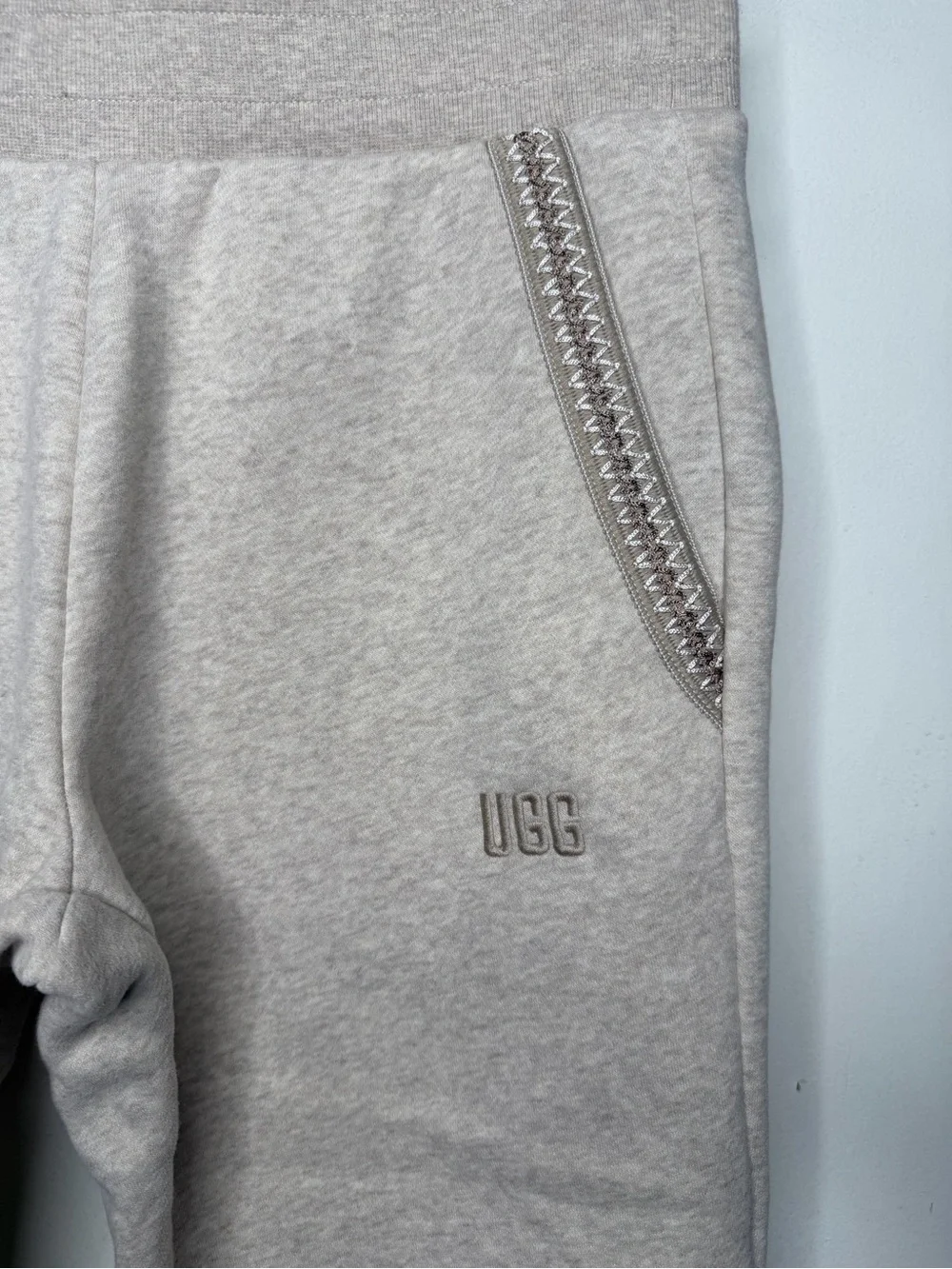 UGG Tasman Jogger Size L Caribou Heather